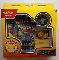 Pokemon TCG Pokemon Day 2026 Collection Pikachu Promo 30th Anniversary Sealed - Image 1