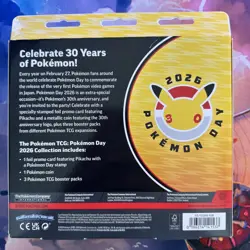 Pokemon Day 2026 30th Anniversary Collection - Box Pokemon TCG - New/Sealed - Image 2