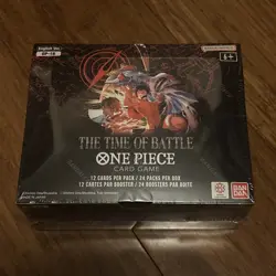 One Piece TCG The Time Of Battle OP16 Booster Box Factory Sealed Bandai IN HAND - Image 1