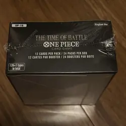 One Piece TCG The Time Of Battle OP16 Booster Box Factory Sealed Bandai IN HAND - Image 4
