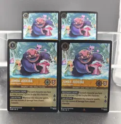 Disney Lorcana Jumba Jookiba - Prolific Inventor 19/204 Winterspell Foil 4 Cards - Image 1