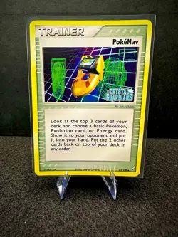PokeNav 83/100 EX Crystal Guardians Stamped Uncommon Holo Pokemon TCG Card NM - Image 1