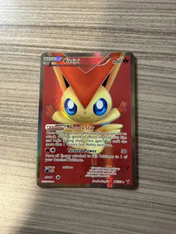 Pokemon Holo Foil Card - Victini #98/101 (Noble Victories) - Image 1