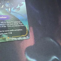 147/219 Baron Nashor : Epic Foil Riftbound TCG Card : Set 03: UNL: Unleashed - Image 3