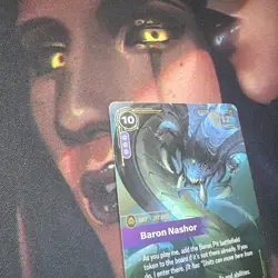 147/219 Baron Nashor : Epic Foil Riftbound TCG Card : Set 03: UNL: Unleashed - Image 4