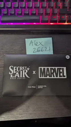 Secret Lair x Marvel's Iron Man Foil Edition IN HAND BRAND NEW SEALED - Image 4