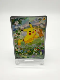 Pokemon Pikachu TCG SVP 88 Black Star Promo Holo Card NM/Mint Condition - Image 1