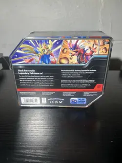 Pokemon TCG: Slashing Legends Tin - Zacian ex (Sealed) - Image 2