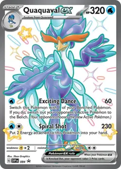 Quaquaval ex - 084 - SV: Scarlet & Violet Promo - Pokemon TCG - LP - HOLO - Image 1