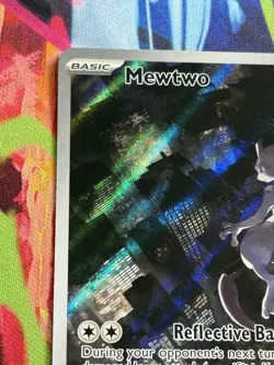 Pokemon Scarlet & Violet Promos #052 Mewtwo Full Art Holo - See Photos - Image 2