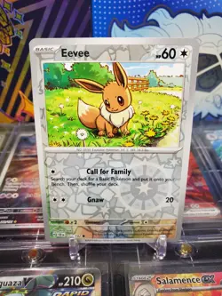 Eevee 113/142 Reverse Holo Common Pokemon TCG S&V Stellar Crown - Image 1