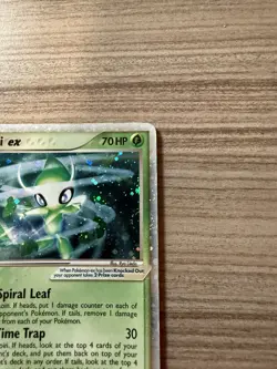 Pokemon TCG Celebi ex 117/115 EX Unseen Forces Secret Rare Holo English 2005 - Image 3