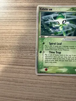 Pokemon TCG Celebi ex 117/115 EX Unseen Forces Secret Rare Holo English 2005 - Image 4