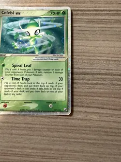 Pokemon TCG Celebi ex 117/115 EX Unseen Forces Secret Rare Holo English 2005 - Image 5