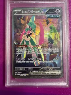 🔥 PSA 10 Iron Valiant ex #249/182 – Special Illustration Rare EN 🔥 - Image 3