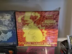 Pokemon Sword Shield Vivid Voltage Elite Trainer Box Sealed - Image 1