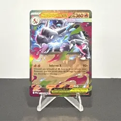 Pokemon TCG Mega Charizard X EX Full Art Holo Double Rare 013/094 360 HP - Image 1