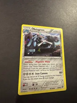 2015 Pokemon, Ancient Origins, #49/98 Metagross, Cracked Ice Holo Rare, Deck - Image 2