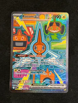 Pokemon TCG Rotom ex 126/094 Special Illustration Rare SIR Phantasmal Flame - Image 1
