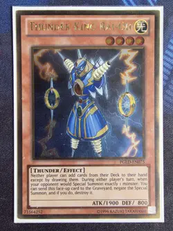Thunder King Rai-Oh GLD3-EN020 Gold Series 3 Limited LP - Image 1