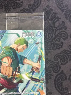 One Piece TCG - Roronoa Zoro , P-114, English Sealed - Image 3