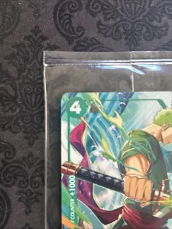 One Piece TCG - Roronoa Zoro , P-114, English Sealed - Image 4