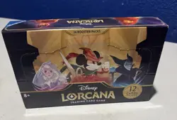 Lorcana The First Chapter Booster Box 2nd Print Run Sealed In Hand One Owner - Image 1