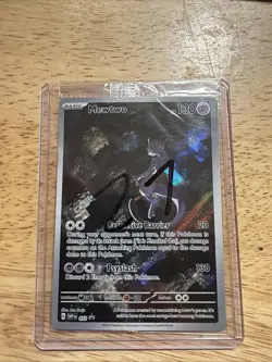 Mewtwo 052 Sv: Scarlet & Violet Promo Cards Holo SEALED COPY - Image 1
