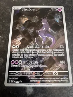 Mewtwo 052 EN Holo Promo, SV Scarlet & Violet Promo Cards, 130 HP (2023) - Image 3