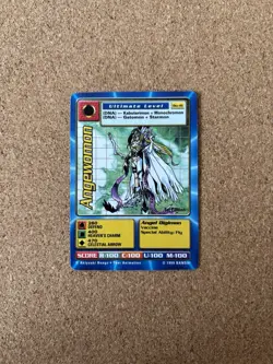 Angewomon Bo-15 First Edition Digimon Trading Card, Rare Bandai - Image 1