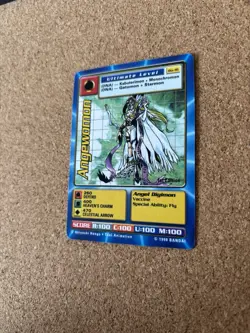 Angewomon Bo-15 First Edition Digimon Trading Card, Rare Bandai - Image 2