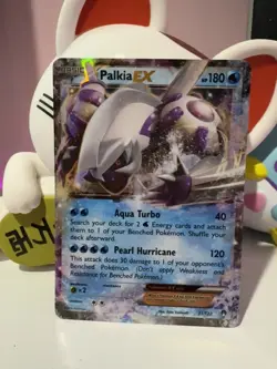 Palkia EX 31/122 Pokemon BREAKpoint Ultra Rare Holo Pokemon Card Extended Art 🩷 - Image 1