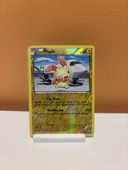 Plusle 39/108 Pokemon Card Dark Explorers Reverse Holo - Image 1