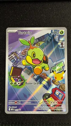 Turtwig 040 First Partner Promo Mega Evolution Pokemon Card - Image 1