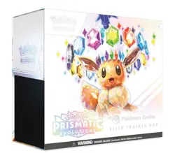 SWSH Prismatic Evolutions POKEMON CENTER ETB Elite Trainer Box SEALED (11 Packs) - Image 1