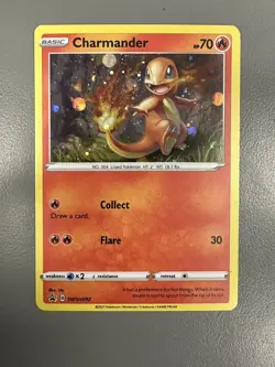 Pokemon TCG Charmander SWSH092 Cosmos Holo - Black Star Promo - Image 1