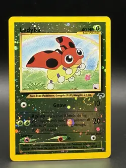 Ledyba #7 Pokemon Southern Islands Reverse Holo - NM/MINT - Image 1