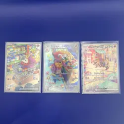 Fuecoco Crocalor Skeledirge Art Set 201 202 259 Paldea Evolved Pokemon TCG - NM - Image 1