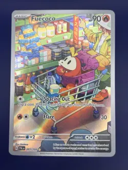 Fuecoco Crocalor Skeledirge Art Set 201 202 259 Paldea Evolved Pokemon TCG - NM - Image 2