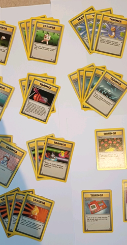 x53 Pokemon TCG VINTAGE Trainer Card Bundle Base Set/Fossil/Team Rocket - Image 3