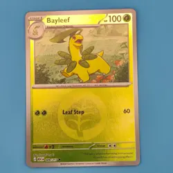 BAYLEEF (ENERGY SYMBOL PATTERN) 009/217 ASCENDED POKEMON REVERSE HOLO NM/M - Image 1