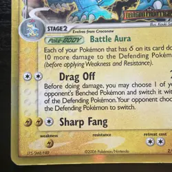 STAMPED Pokemon Dragon Frontiers Feraligatr Delta Species 2/101 Rev. Holo MP-LP - Image 4