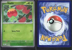 APPLIN (POKE BALL PATTERN) 009/131 HOLO C PRISMATIC EVOLUTIONS POKEMON NM/M - Image 1