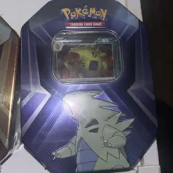 (2 Tin Lot) Pokemon TCG - Triple Whammy Tins - Slaking & Tyranitar - Image 3