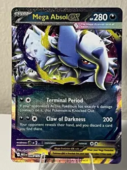 Mega Absol ex 086/132 - Mega Evolutions - Pokemon TCG - Double Rare - Image 1