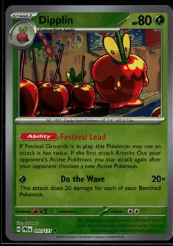 Dipplin (Poke Ball Pattern) 010/131 Prismatic Evolutions Uncommon Holo Pokemon - Image 1