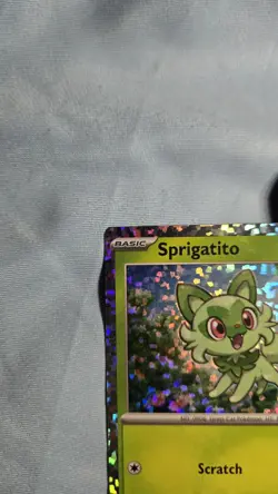 Sprigatito 1/15 McDonald's 2023 Pokemon Match Battle Promo Set Holo Pokemon - Nm - Image 5