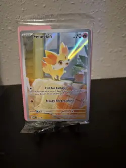 Pokemon TCG Fennekin 080/114 Mega Evolution Holo PromoEN 70 HP Basic 2016 Sealed - Image 1