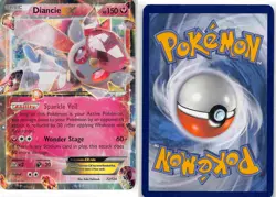 Diancie EX 72/124 Holo Rare EX Fates Collide Pokemon NM - Image 3