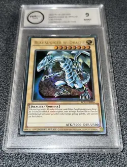 Yu-Gi-Oh! Blauaugiger w. Drache - AA 9 - Legendary Collection / LC01 - no PSA - Image 1